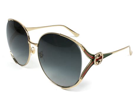 gucci sunglasses gold frame